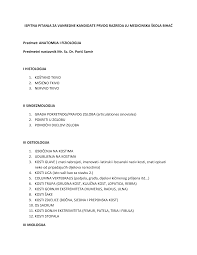 Http Www Medicinskabihac Ba Index Php Option Com Phocadownload View Category Download 16 Ispitna Pitanja Iz Anatomije Id 3 Materijali Itemid 780