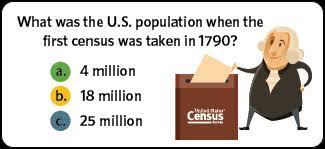 Americans who, for whatever reason, do not complete and return a census bureau questionnaire can expect a. Statistics In Schools Quiz Game