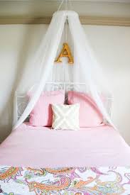 How To Make A Diy Girls Bed Net Canopy Bed Net Canopy Canopy Bed Diy Girls Bed Canopy
