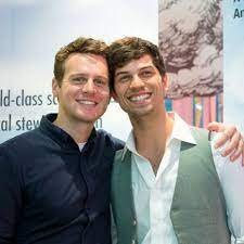 Jonathan Groff Pictured With Choreographer Corey Baker For The Launch Of His Dance Film Antarctica First Dance For Earth Day I Jonathan Groff Jonathan Actors