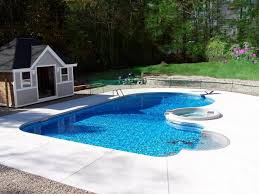 Lounge chairs are also known as easy chair for it can make one feel comfortable making every sitting position a happy place. Modern Small Modern Swimming Pool Design