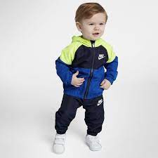 Nike Futura Two Piece Infant Set Kids Outfits Toddler Jacket Trendy Baby Boy Clothes
