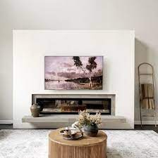Collection by sarah mcintyre • last updated 6 weeks ago. Diy Modern Electric Fireplace Tutorial Sponsored Pennies For A Fortune Modern Electric Fireplace Electric Fireplace Living Room Home Fireplace