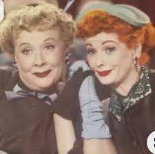 Vivian Vance and Lucille Ball