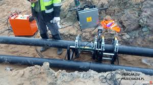 Usługi zgrzewania rur PE-hd doczołową i elektrooporowo Wrocław