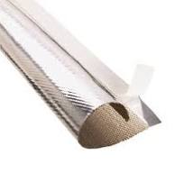 Techflex® ThermaShield® Wrap - Aluminum Laminated Fiberglass - 1/2" Inside  Diameter - 100' Spool