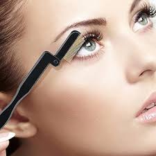 Amazon.com: G2PLUS 2PCS Folding Eyelash Comb, Eyelash Separator Tool, Black  Eyebrow Comb Metal Teeth, Eyelash Brush Tool for Lash & Brow : Beauty &  Personal Care