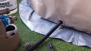 How To Deflate An Intex Spa Jacuzzi Hottub Explained Youtube