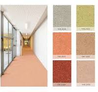 2 or 3mm Thick Anti-Bacterial Homogeneous ICU PVC Vinyl Sheets Flooring