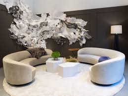 Tov furniture the baila collection modern style living room velvet upholstery curved sofa with stainless steel legs, navy 3.8 out of 5 stars 9 $1,286.96 $ 1,286. Curved Living Room Design