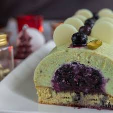 Buche Pistache Myrtilles Facile Sab N Pepper Recette En 2020 Alimentation Myrtille Pistache