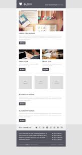 Gusto Email Psd Template Email Newsletter Design Email Marketing Design Email Newsletter Template
