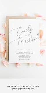 Minimalist Calligraphy Wedding Invitation Instant Download Etsy Calligraphy Wedding Invitation Modern Wedding Invitations Wedding Invitations Diy