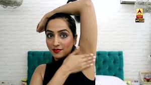 Indian News Anchor Underarms