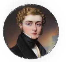 Bonhams : Henry Bone, R.A. (British, 1755-1834) James William Caulfeild,  Viscount Caulfeild (1803-1823), wearing black coat, yellow waistcoat, white  chemise and black stock