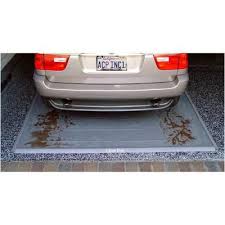 Park Smart Clean Park 7 5 Ft X 16 Ft Garage Mat 60716 The Home Depot Garage Mats Garage Floor Mats Garage Floor