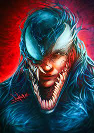 Venom Tom Hardy By Junkome Tom Hardy Marvel Venom Venom Art