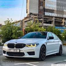 Save up to $13,053 on one of 44 used 2019 bmw m5s in baltimore, md. Bmw M5 Competition Package White Black With Cf Parts Dubai Mall And Burj Khalifa Lebanon In A Picture