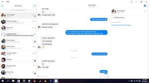 To get the messenger for windows desktop app Unofficial Facebook Messenger For Windows 10 Fbm