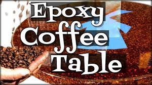 This coffee table in solid wood stands as an anchor point in an impeccably decorated living room. Epoxy Coffee Table Made From Beans Youtube