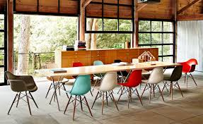 Eames Molded Fiberglass Side Chair With Dowel Base Hivemodern Com