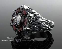 From Victorian Sweetness To Romantic Horror Gothic Engagement Rings Are Highly Symbolic Choices For Gothic Engagement Ring Gothic Jewelry Gothic Wedding Rings