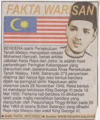 Bendera malaysia iaitu jalur gemilang dipilih semasa pertandingan mencipta bendera pada suatu masa dahulu. Samajaya Info Sejarah Asal Usul Bendera Malaysia Admin Facebook