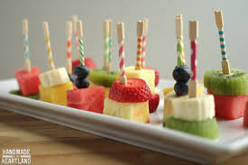 With just a little creativity and delicious recipes, these fun food recipe ideas will be sure to entertain this season! Fruit Appetizers On Toothpicks With Dip Recipe Fruit Appetizers Fruit Kabobs Fruit