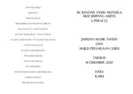 Majlis jamuan akhir tahun ini diadakan di dewan gemilang skbc. Jamuan Akhir Tahun Skbtm Flip Ebook Pages 1 2 Anyflip Anyflip