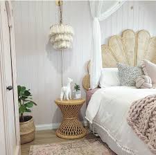 Olive Rattan Bed Head Rattan Bed Tween Girl Bedroom Bed