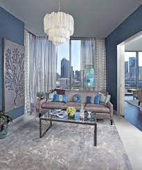 Add in white crown molding and wall trim for an elegant look. Silver Blue Houzz