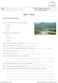 Many were content with the life they lived and items they had, while others were attempting to construct boats to. Quiz On China