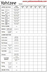 Whilst you unquestionably can play yahtzee on line ideal now on this site, for most conditions it is far more you could want to check out a special style of activity, or maybe boost your usual games a little bit. Free Yahtzee Scorecards Yahtzee Yahtzee Score Card Yahtzee Score Sheets