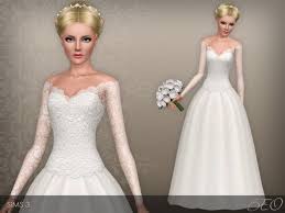 Beo Creations Wedding Dress 39 By Beo Sims 3 Downloads Cc Caboodle Sims 3 Wedding Wedding Dresses Sims 4 Dresses