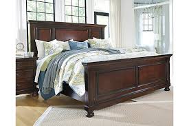 Satisfying your taste for vintage inspiration, the porter king sleigh storage bed is elegant, without looking fussy. Porter Queen Panel Bed Ashley Furniture Homestore