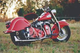 Image result for Pepper Red 1953 Motorcycle
