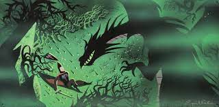Bekijk meer ideeën over doornroosje, disney, disney doornroosje. Eyvind Earle Sleeping Beauty Prince Phillip And The Dragon Lot 95205 Heritage Auctions