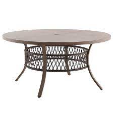 Allen Roth Mckinnley Round Wicker