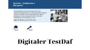 Goethe zertifikat a1 / start deutsch 1 telc: Testdaf Mundlicher Ausdruck Musterprufung 1 Ab 2020 Training Youtube