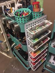 Pin By Mysite By Mumy On Raskog Carts Ideas Craft Room Organization Storage Ikea Craft Room Sewing Room Organization