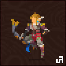 Link från spelet breath of the wild tavlan mäter 45x60cm. Glauber Kotaki On Twitter Day 18 Tingle Tingle Kooloo Limpah Pixelart Link Tingle Zelda Botw Smol