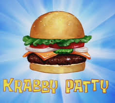 But, it's my version of a krabby patty. Krabby Patty Spongebob Squarepants As Eaten On Tv