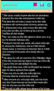 Super igbo and english niv & kjv bible. Igbo Bible Bible Nso For Android Apk Download