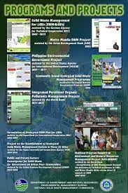 The execution of nswmp involves stakeholders from various government agencies and a collaboration with the private sectors. National Solid Waste Management Commission Posts Facebook