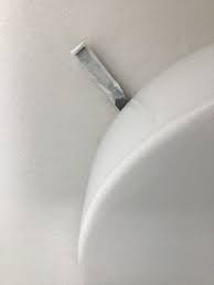 Most dome ceiling lights have screws that. Remove Cover From Bathroom Light Diynot Forums