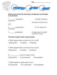 Water Cycle Quiz And Study Guide Water Cycle Weather Science Science Facts