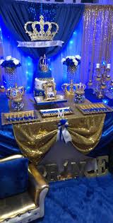 Prince Birthday Party Decorations By Me Babyboybirthday Prince Birthday Party Decorations Prince Birthday Party Royal Baby Shower Boy Royal Baby Shower Theme