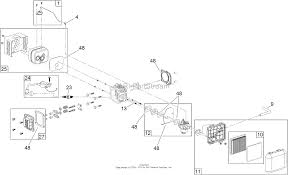 If the air filter is excessively dirty, replace it with a new filter. Toro 20952 Recycler 48cm Lawn Mower Sn 317000001 999999999 Parts Diagram For Carburetor Muffler Air Cleaner And Valve Cover Assembly