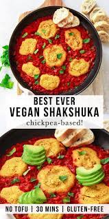 Mouth Watering Vegan Shakshuka Zen And Zaatar Recipe Shakshuka Middle Eastern Recipes Mediterranean Recipes