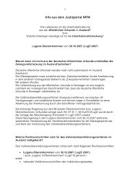 Eine vollstreckbare ausfertigung der urkunde wird auf antrag des gläubigers bzw. Https Www Justiz Nrw De Bs Rechtimausland Infos Uv Urk 2 Lugue 07 Pdf